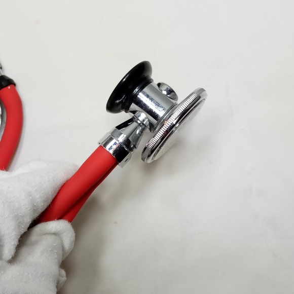 Prestige Medical Red Stethoscope - Picture 6 of 9